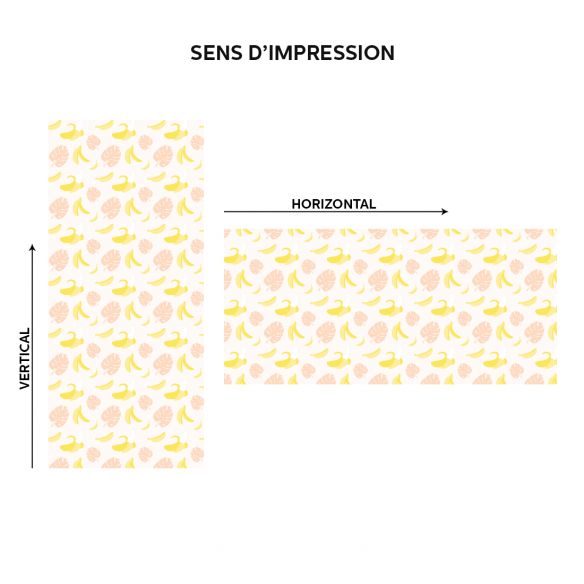 Film adhésif vinylebanane