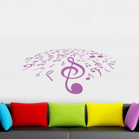 Stickers notes de musique