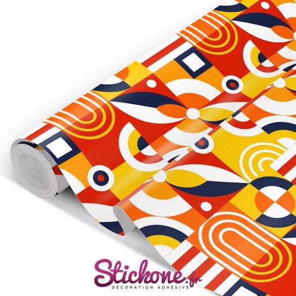 Film adhésif vinyle motif design