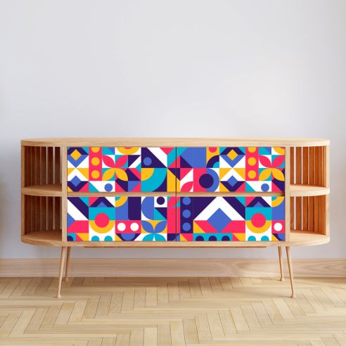 Film adhésif vinyle motif design