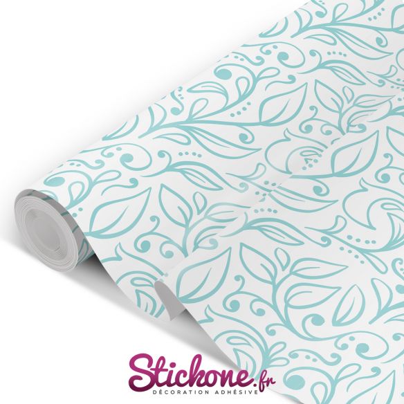 Film adhésif vinyle motifs floraux