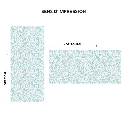 Film adhésif vinyle motifs floraux