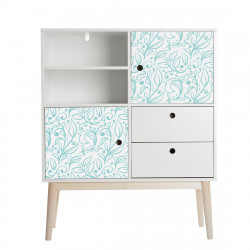 Film adhésif vinyle motifs floraux