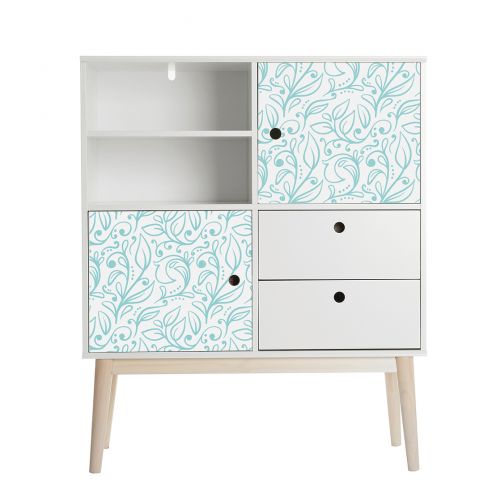 Film adhésif vinyle motifs floraux