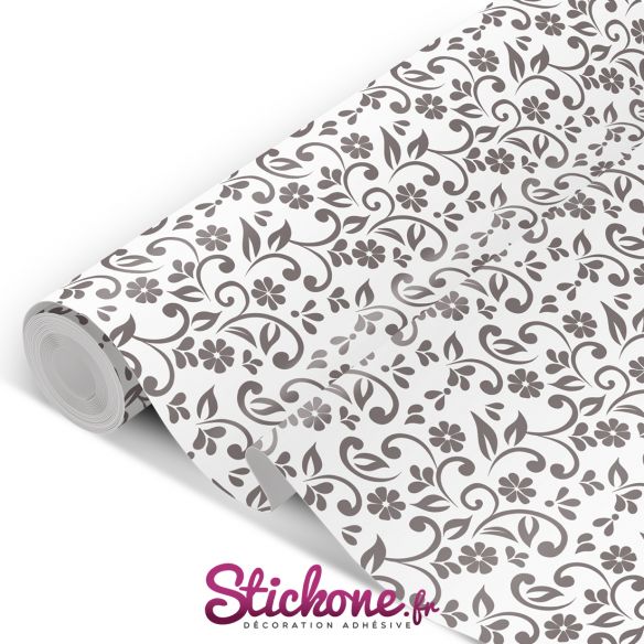 Film adhésif vinyle décoration florale