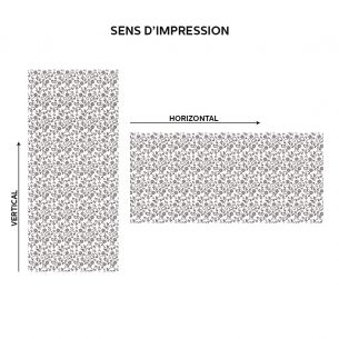 Film adhésif vinyle décoration florale 2