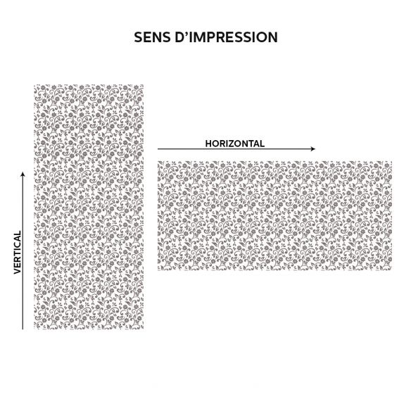 Film adhésif vinyle décoration florale