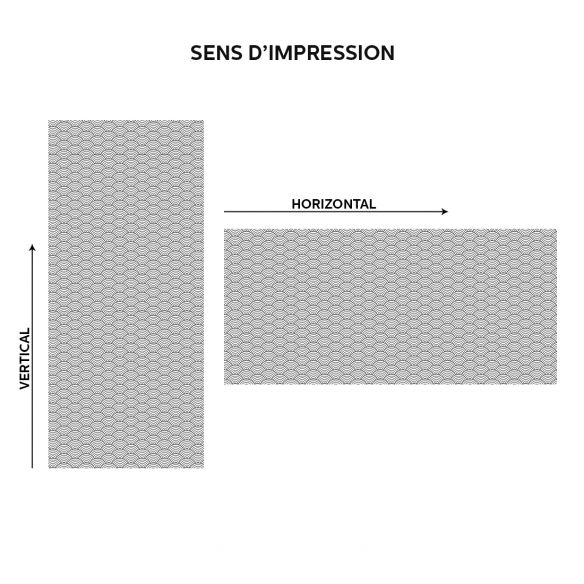Film adhésif vinyle design ronds écailles