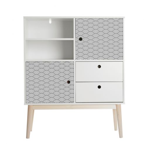 Film adhésif vinyle design ronds écailles