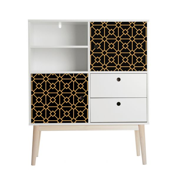 Film adhésif vinyle design art déco