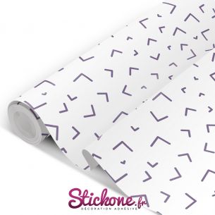 Film adhésif vinyle motifs mauves