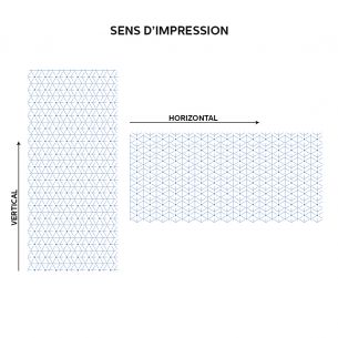 Film adhésif motifs géométriques vert acide 2