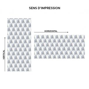 Film adhésif vinyle cubes 3D 2