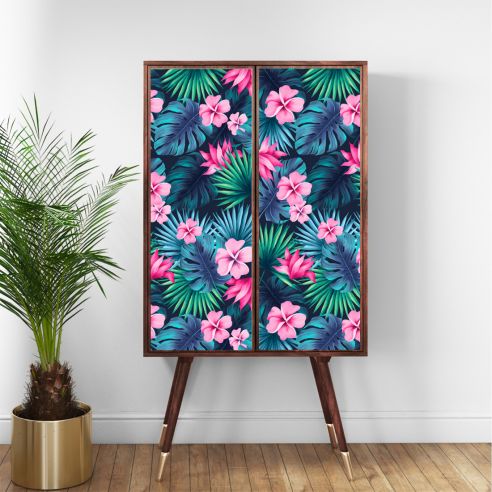 Film adhésif vinyle déco jungle