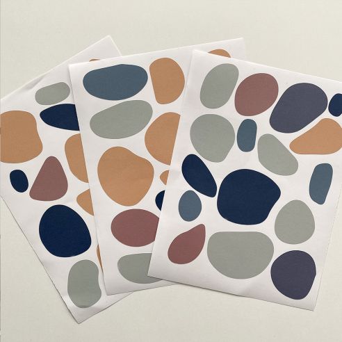 150 stickers pois boho chic