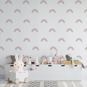24 stickers arc-en-ciel pastel 2