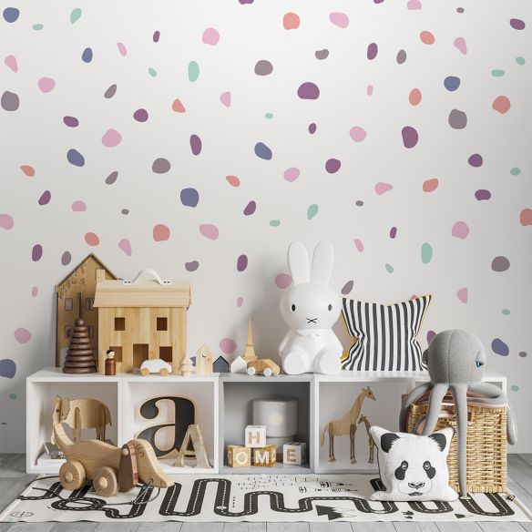 150 stickers pois boho chic