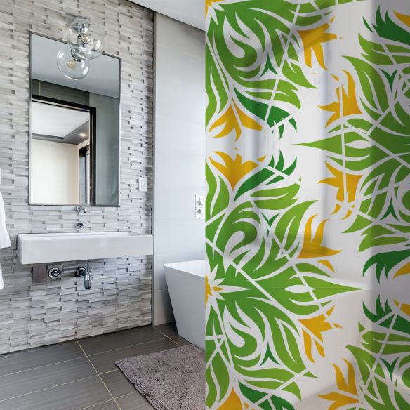 Adhésif dépoli paroi de douche