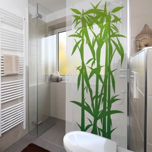 Adhésif dépoli bambou 2