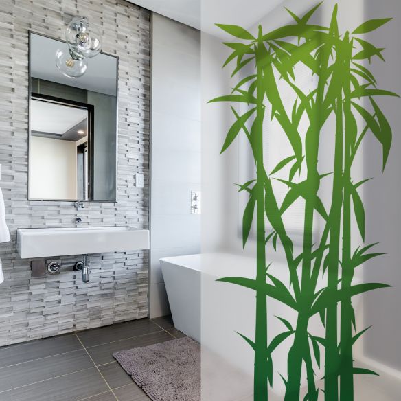 Adhésif dépoli bambou