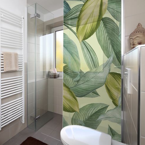 Adhésif dépoli feuillage