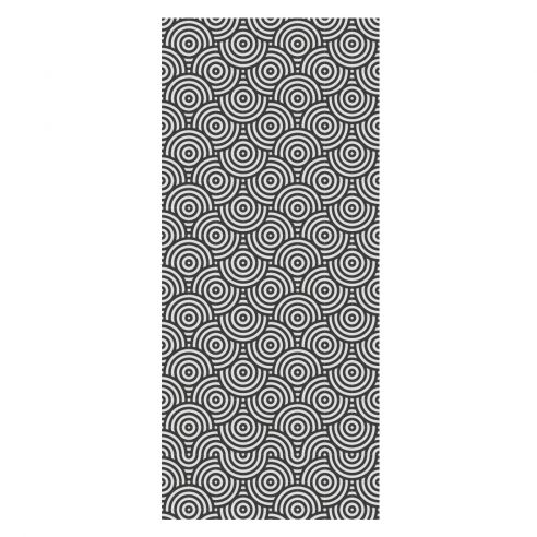 Adhésif dépoli ronds déco design