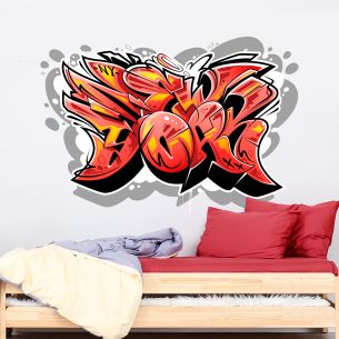 Sticker graffiti New York