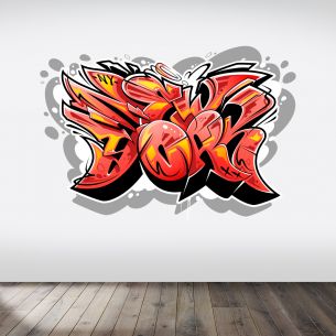 Sticker graffiti New York 2