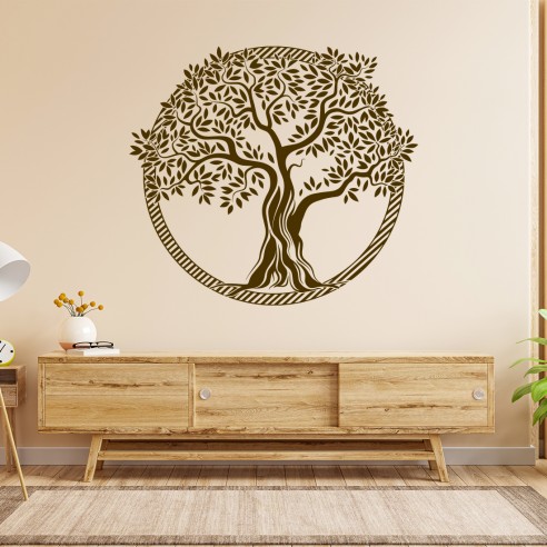 Sticker mural arbre zen
