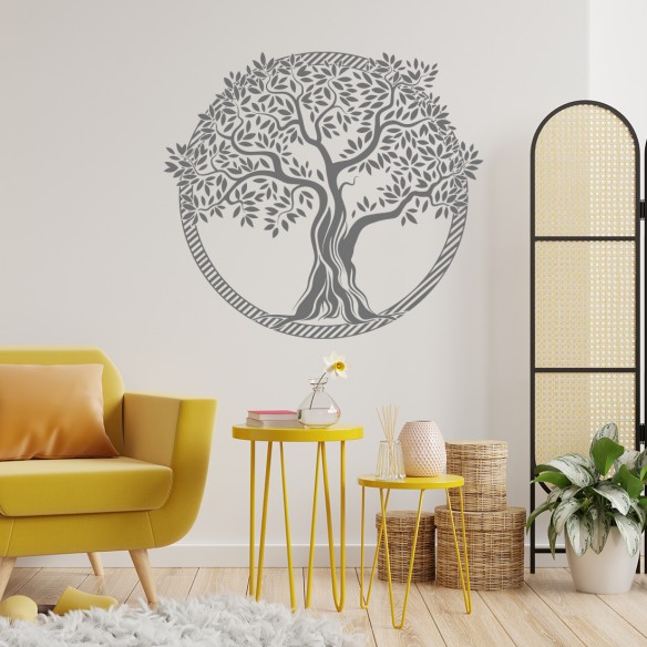 Sticker mural arbre zen