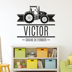 Sticker tracteur graine de fermier 2