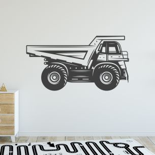 Sticker camion de chantier 2