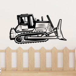 Stickers engin de chantier