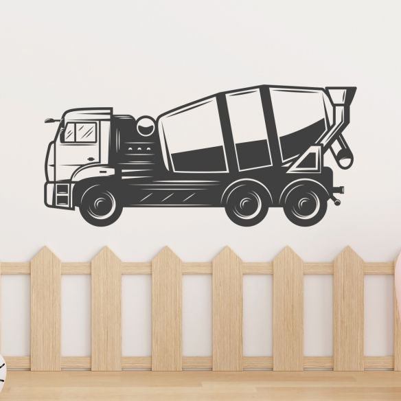 Sticker camion toupie