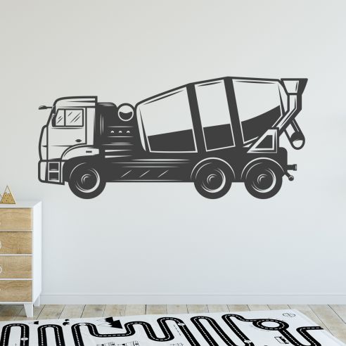 Sticker camion toupie