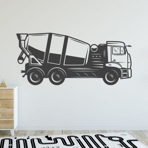 Sticker camion toupie