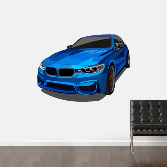 Sticker voiture BMW