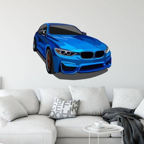 Sticker voiture BMW