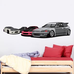 Sticker voitures tuning