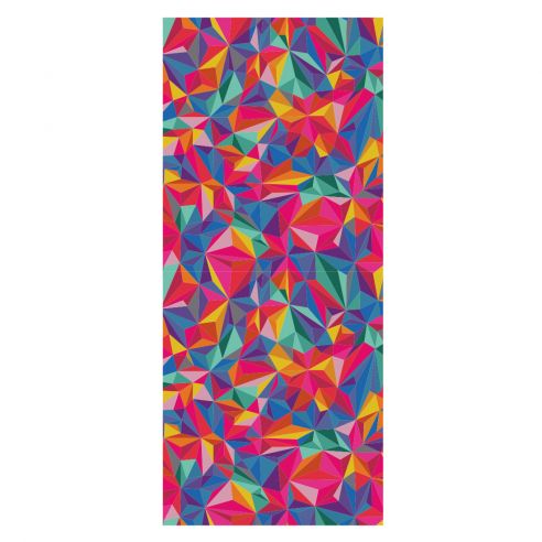 Adhésif dépoli géométrique