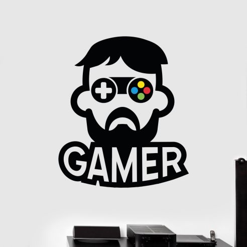 Sticker gamer