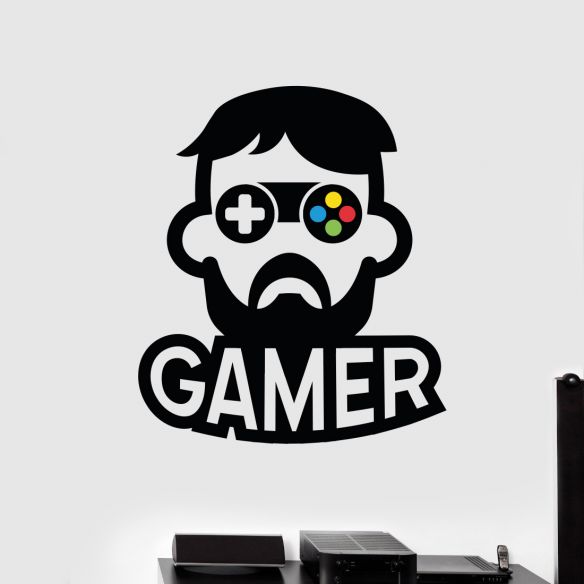 Sticker gamer
