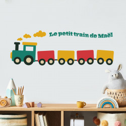 Sticker train personnalisé