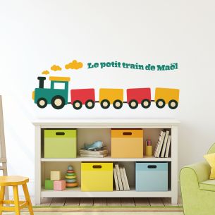 Sticker train personnalisé