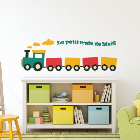 Stickers enfant Petit Train - Art Déco Stickers