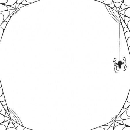 Stickers toile d'araignée