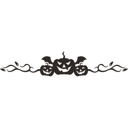 Stickers citrouilles halloween
