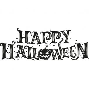 Stickers happy halloween