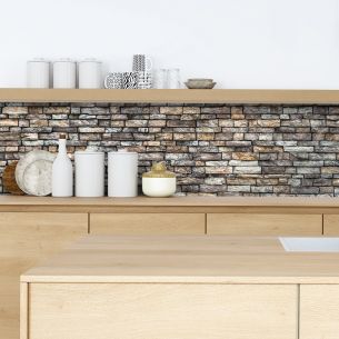 Crédence adhésive pierre de parement 2