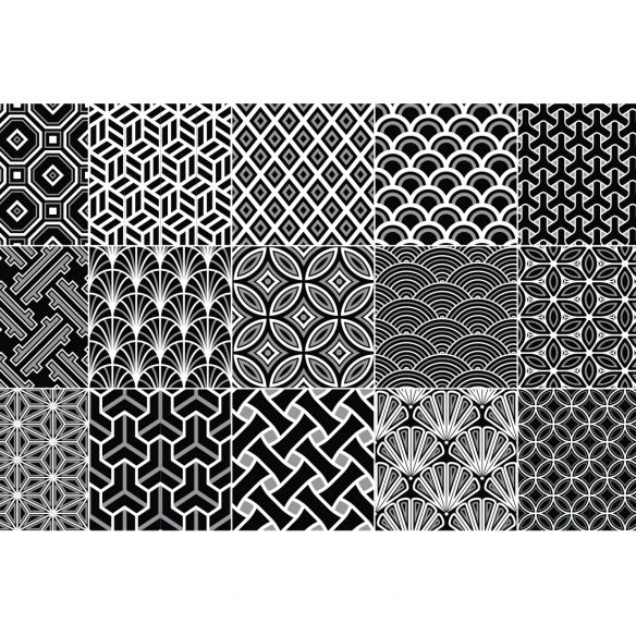 Crédence adhésive carreaux de ciment